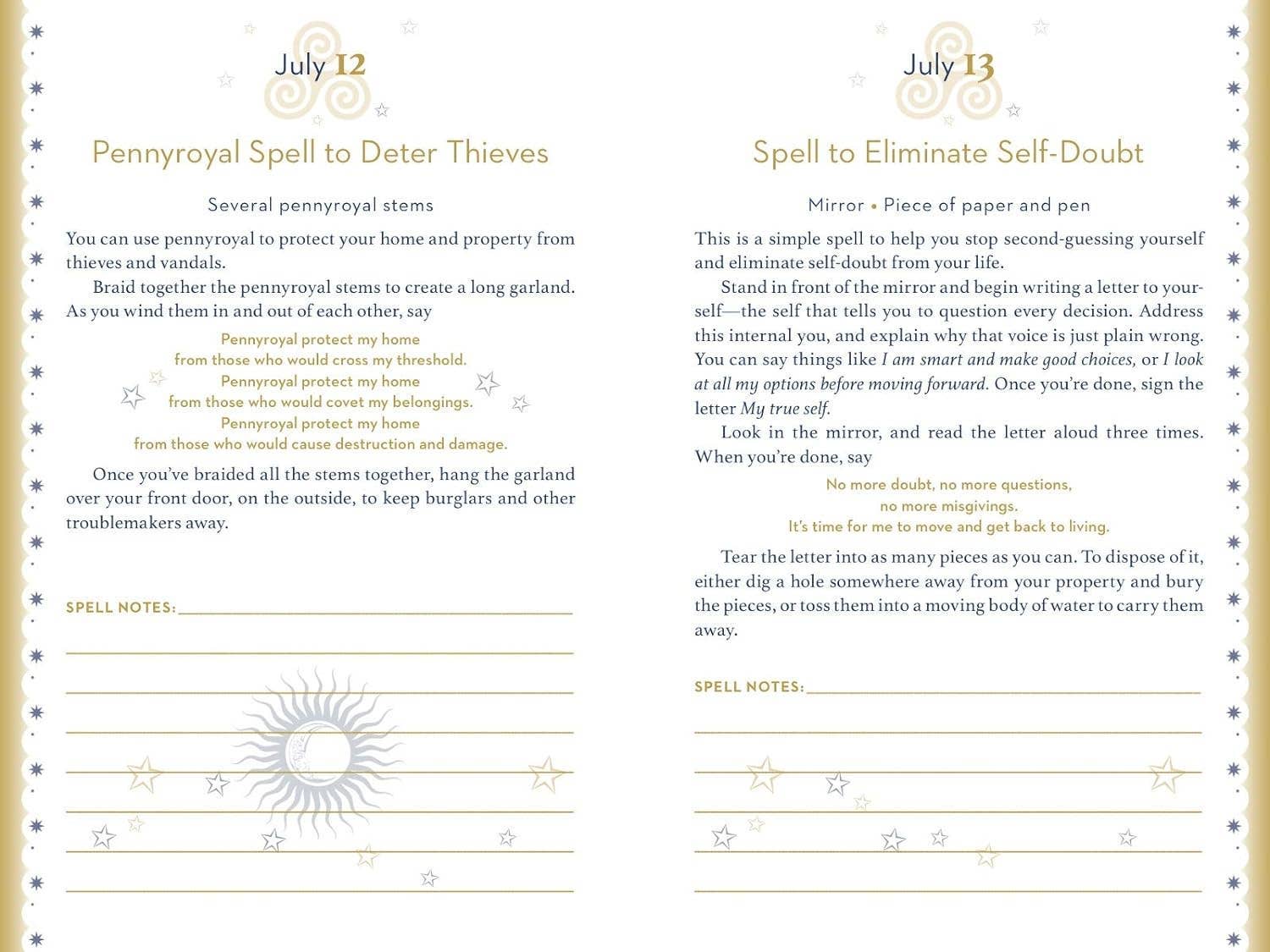 Hachette Book Group - Wholesale Journal/Diary - The Daily Spell Journal: A Diary of Enchantments6