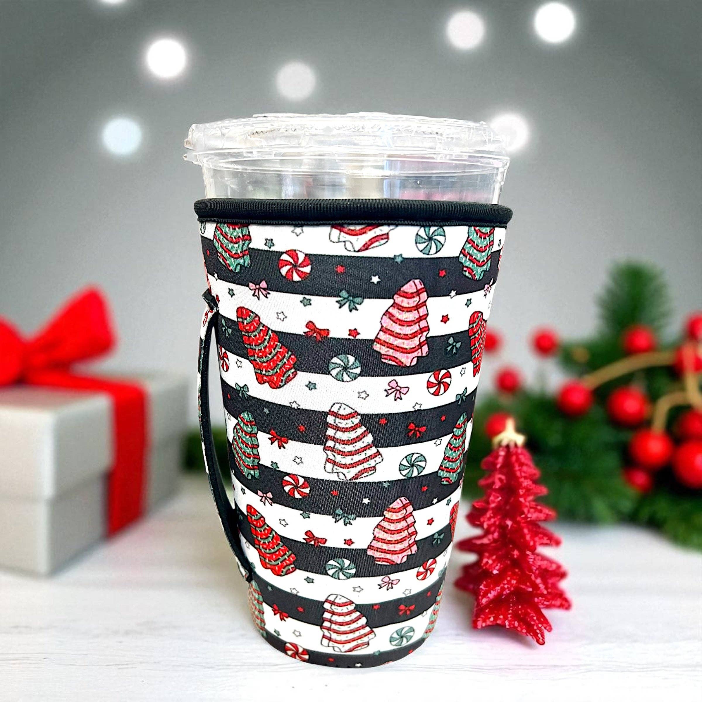Sip Sleeves ~ Insulated Cup Sleeves and Drink Accessories - Wholesale Drink Huggers & Koozies - 30 OZ Snack Cake Insulated Cup Cover Sip Sleeve Fits 30-40 OZ Cups0