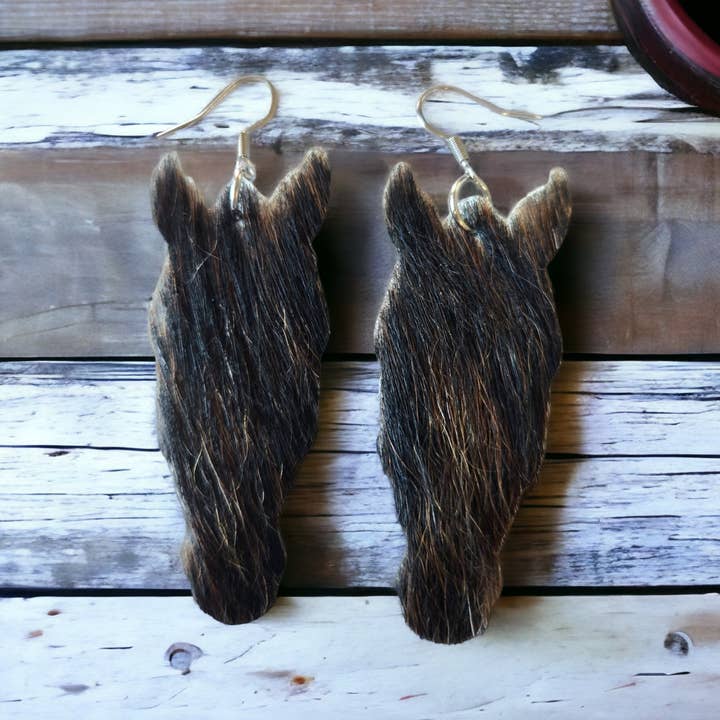 „Overraskelse“ hest øreringe for engroshandel hos Bushleys Beauties, LLC