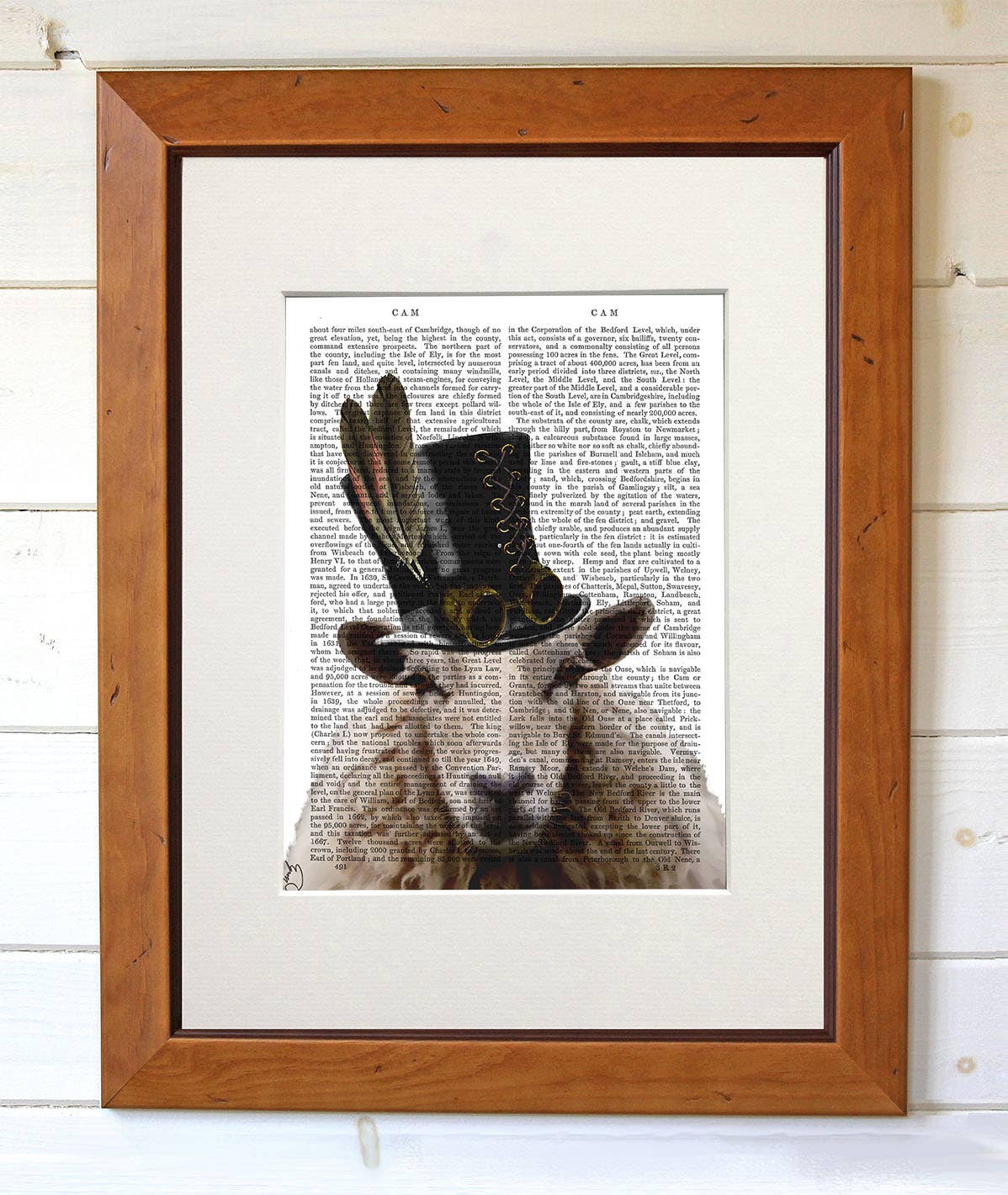 FabFunky Ltd - Wholesale Art Print - Steampunk Sheep Book Print / Art Print / Wall Art2