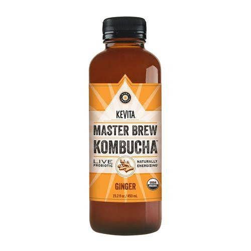 KeHE Distributors, LLC - Wholesale Kombucha - Kevita Master Brew Kombucha Ginger, 15.2 Oz0