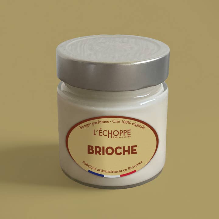 L'Échoppe Buissonnière - Wholesale Jar/Filled Candle - Brioche - Scented candle 180g1