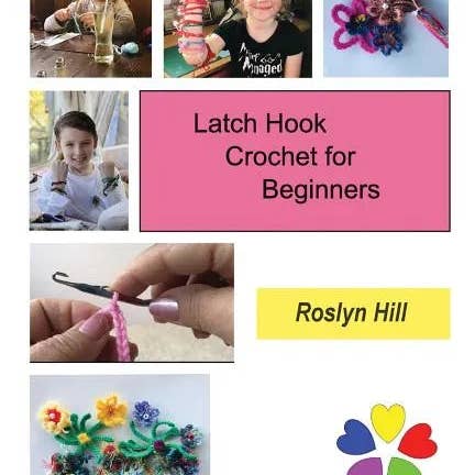 Books by splitShops - Wholesale Crafts, Hobbies & DIY Book - Latch Hook Crochet for Beginners: Crochet the Easy Way - Paperback