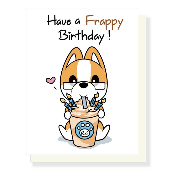 Emii Creations - Wholesale Birthday Card - Dabs Frappy Birthday Card