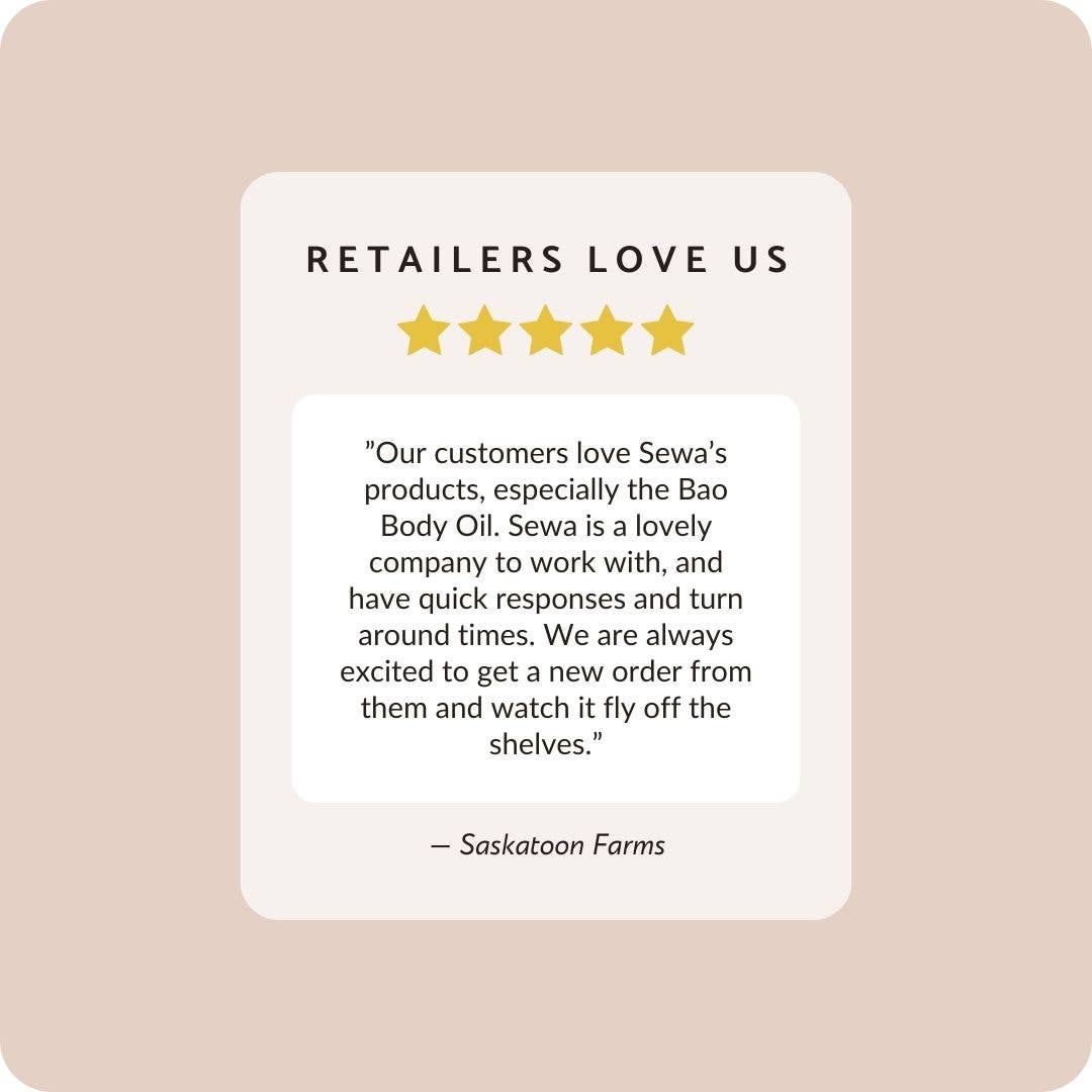 Sewa Skincare - Wholesale Bath/Body Oil - Bao Body Oil | 250ml3