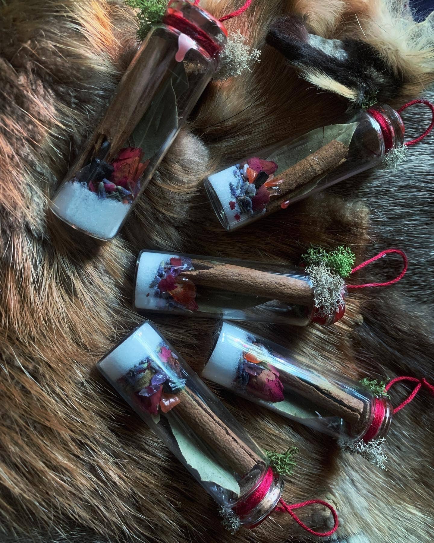 Leafy Ann Art - Wholesale Ornament - Yule Spell Jar Ornaments2