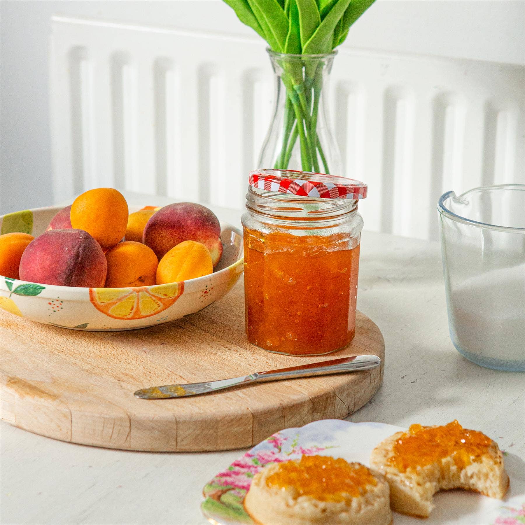 Rinkit Ltd - Vente Pots - Bocal à confiture en verre de 450 ml avec couvercle - Par Argon Tableware19