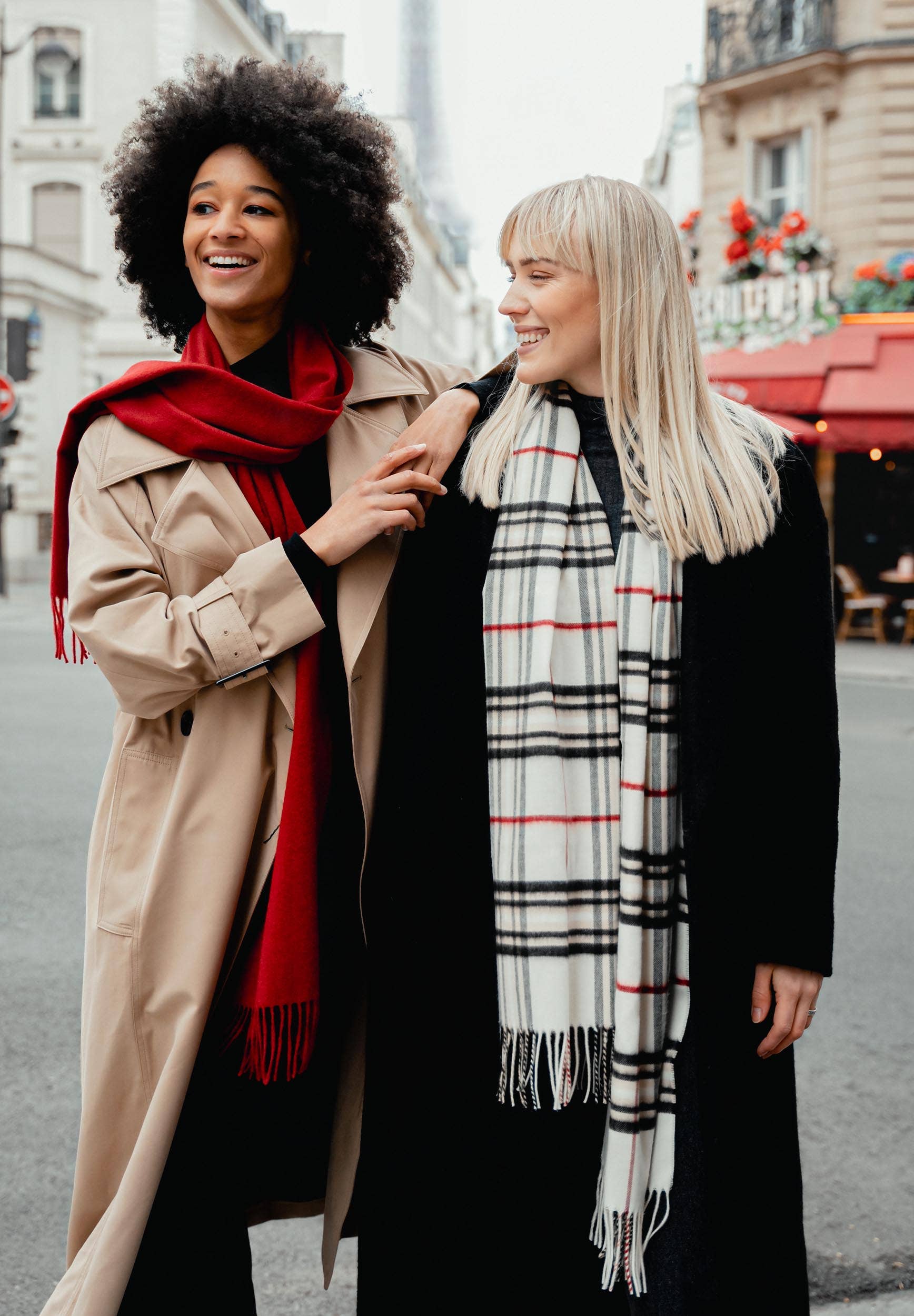 FRAAS - The Scarf Company - Wholesale Scarf - Women's - FRAAS Plaid Cashmink® Scarf23