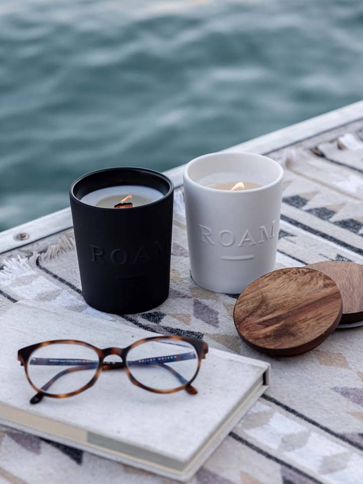 Vela de cerámica Jasper | Abedul - Bergamota - Ciprés para venta al por mayor de ROAM The Brand