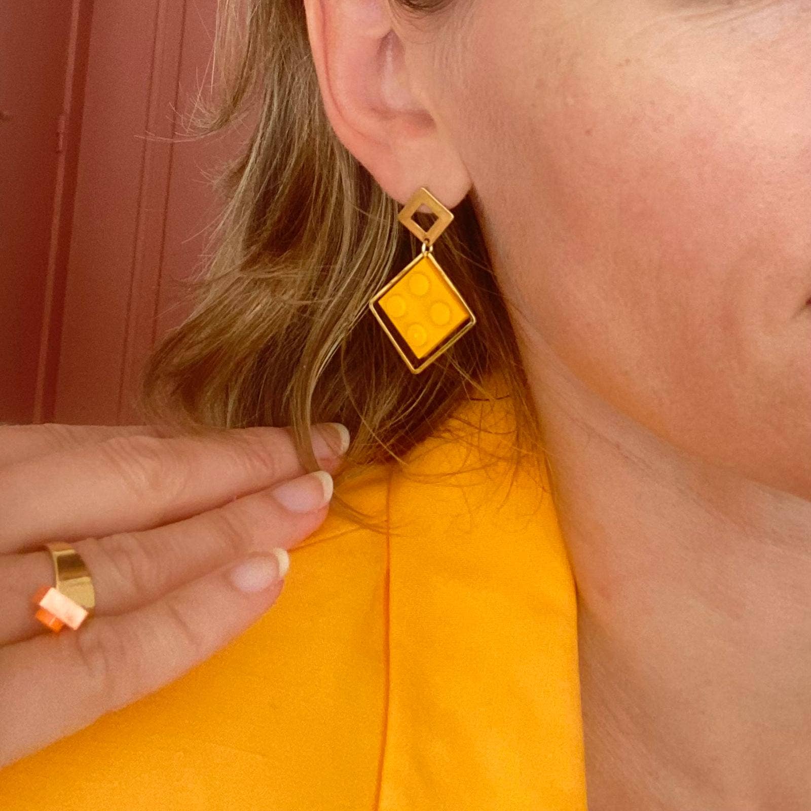 Brique d'Oreille – wholesale Dangle earrings – Dangling earrings - The Ambitious0