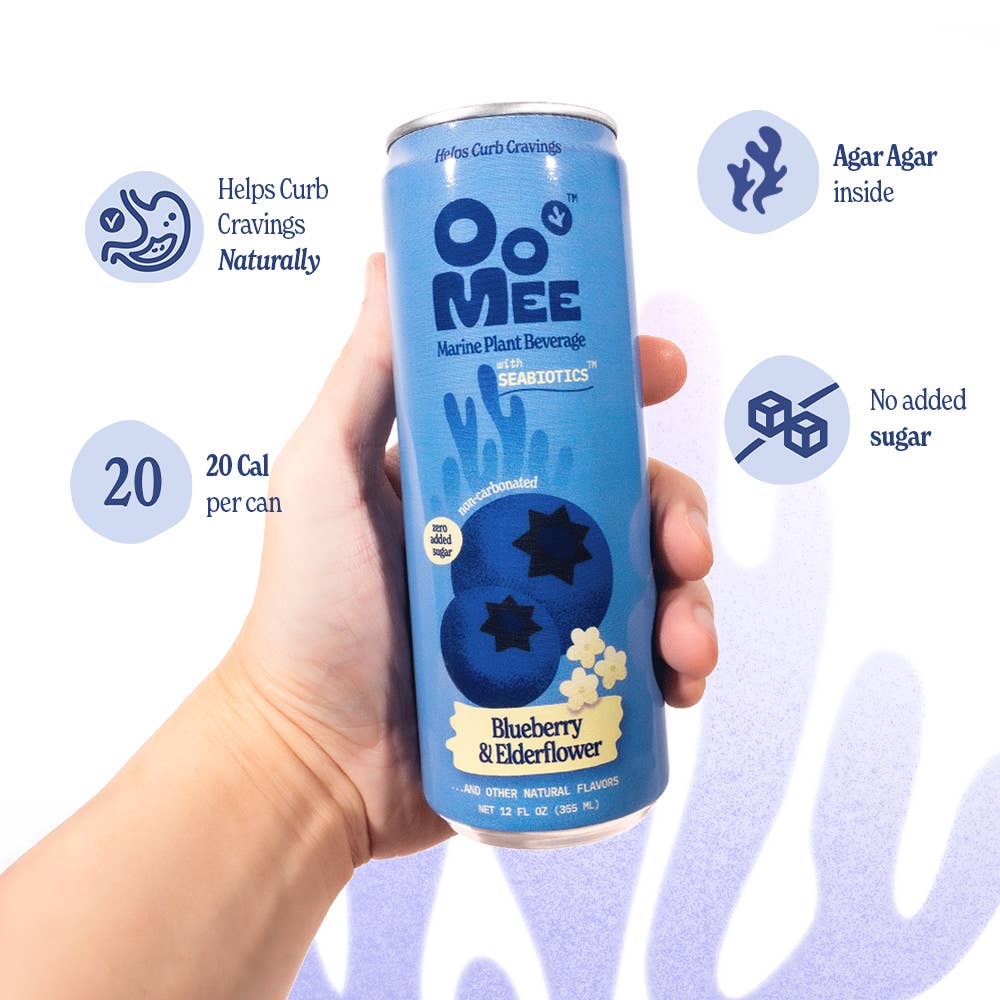 OoMee - Wholesale Wellness Juice/Tonic - OoMee Blueberry & Elderflower - 12 Pack5