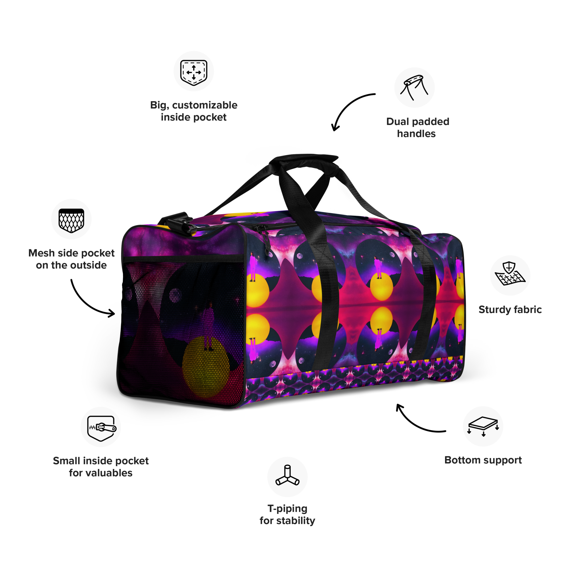 NeuroTekk Co. - Wholesale Weekender Bag - Women's - Beach Bag V1