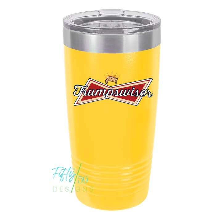 TRUMPSWISER Tumbler for wholesale by Fifty59 Designs