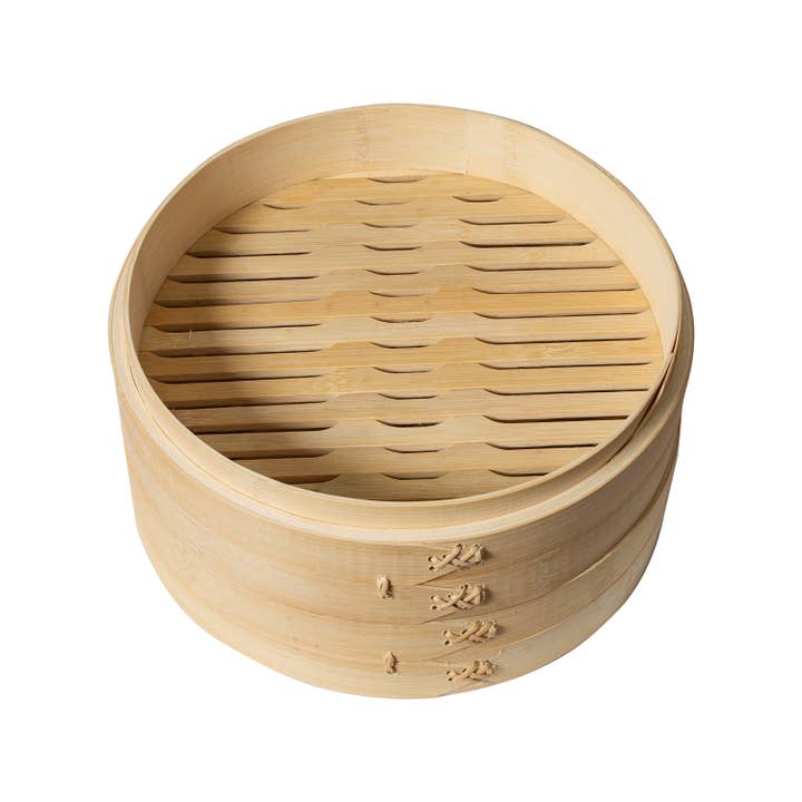 Kitchen Supply - Wholesale Steamer - Joyce Chen 2-Tier Bamboo Steamer Baskets, 10-Inch1