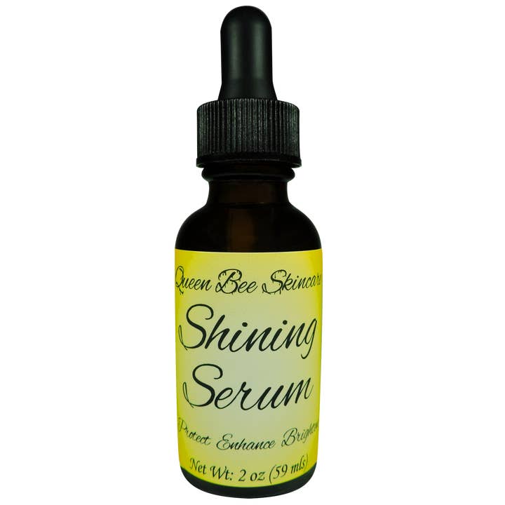 Shining Serum 1oz voor wholesale door Queen Bee Skincare, LLC