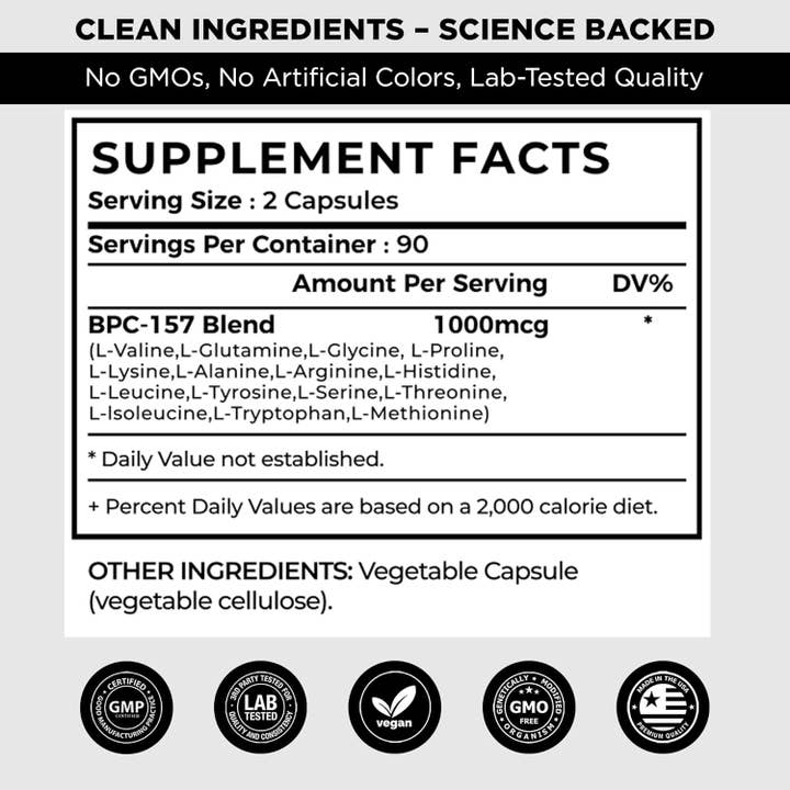 pure Vitamins - Wholesale Oral supplement/vitamin - Body Protection Complex -157 Max Heal Capsules - 180 Count7