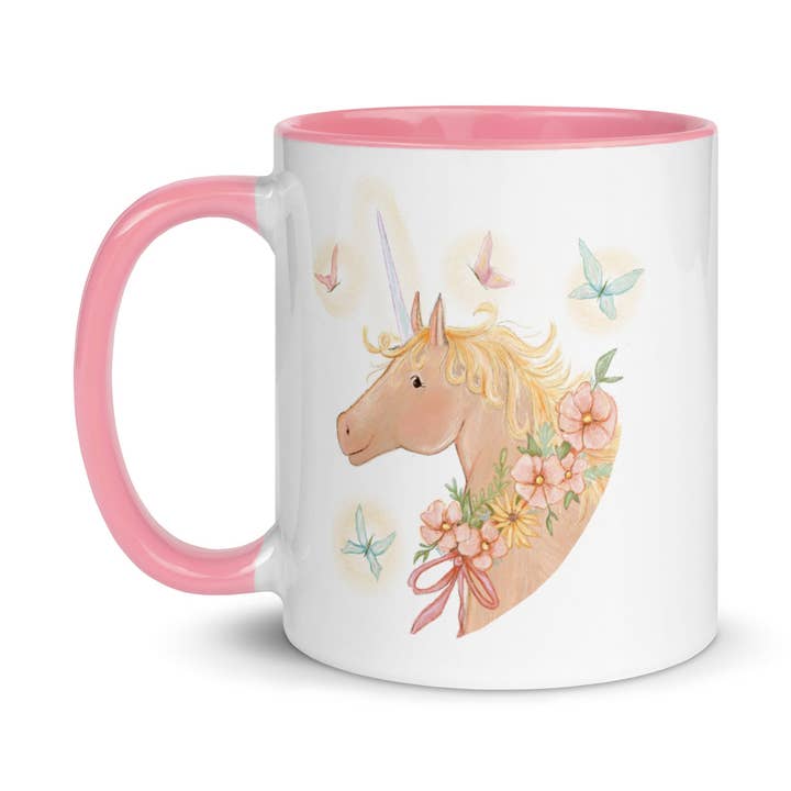 Unicorn krus for engroshandel hos Painted Peony Art