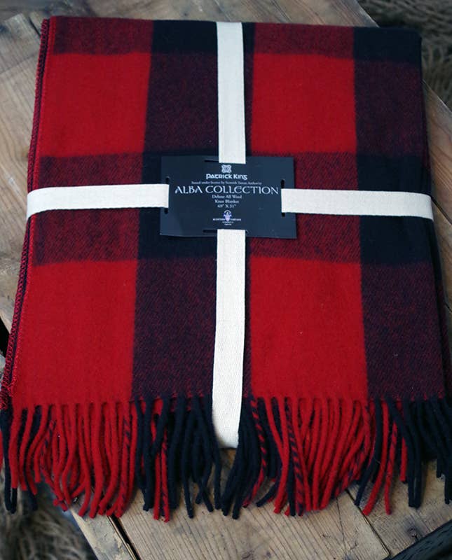 Patrick King Woollen Company - Vendita all'ingrosso Plaid - Rob Roy Deluxe - Coperta per ginocchio
