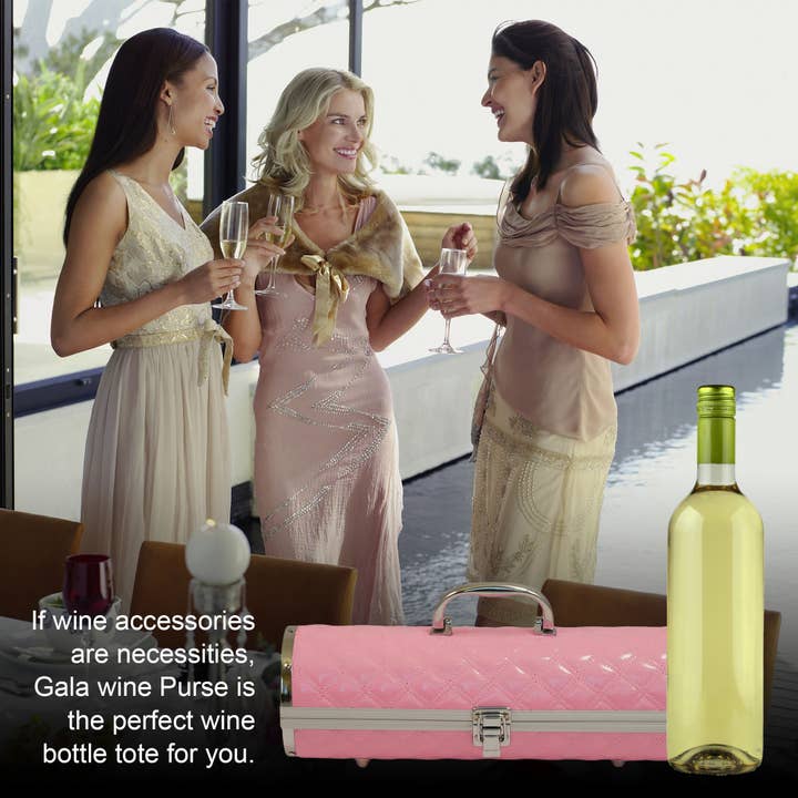 Primeware Inc. - Vendita all'ingrosso Borse per bottiglie di vino - Portamonete da vino Gala4