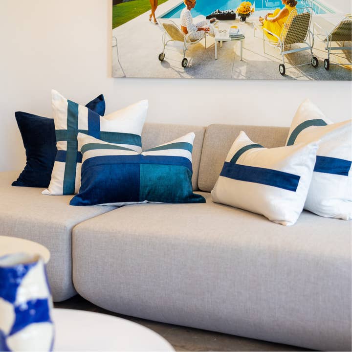 BHD HOME - Wholesale Throw/decorative pillow - The Burleigh Navy Lounge Cushion 55 x 55cm7