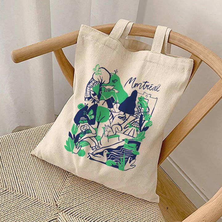 BALADE À MONTRÉAL — Tragetasche für den Großhandel von Paperole