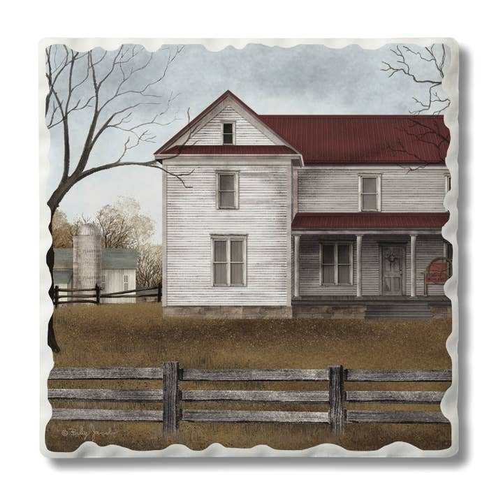 CounterArt/Highland Home/Thirstystone/CoasterStone - Wholesale Retailer Display - Home & Living - Simpler Times Pre-Packed Single Tumbled Tile Coaster Display