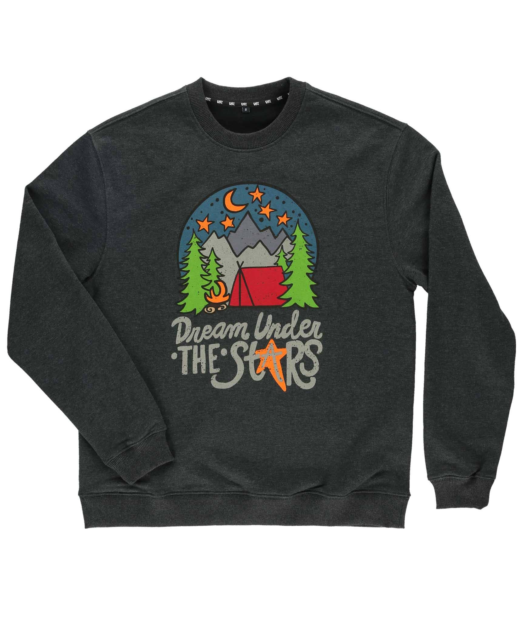 Lazy One - Wholesale Graphic Sweatshirt - Unisex - Dream Under Stars Sweatshirt0