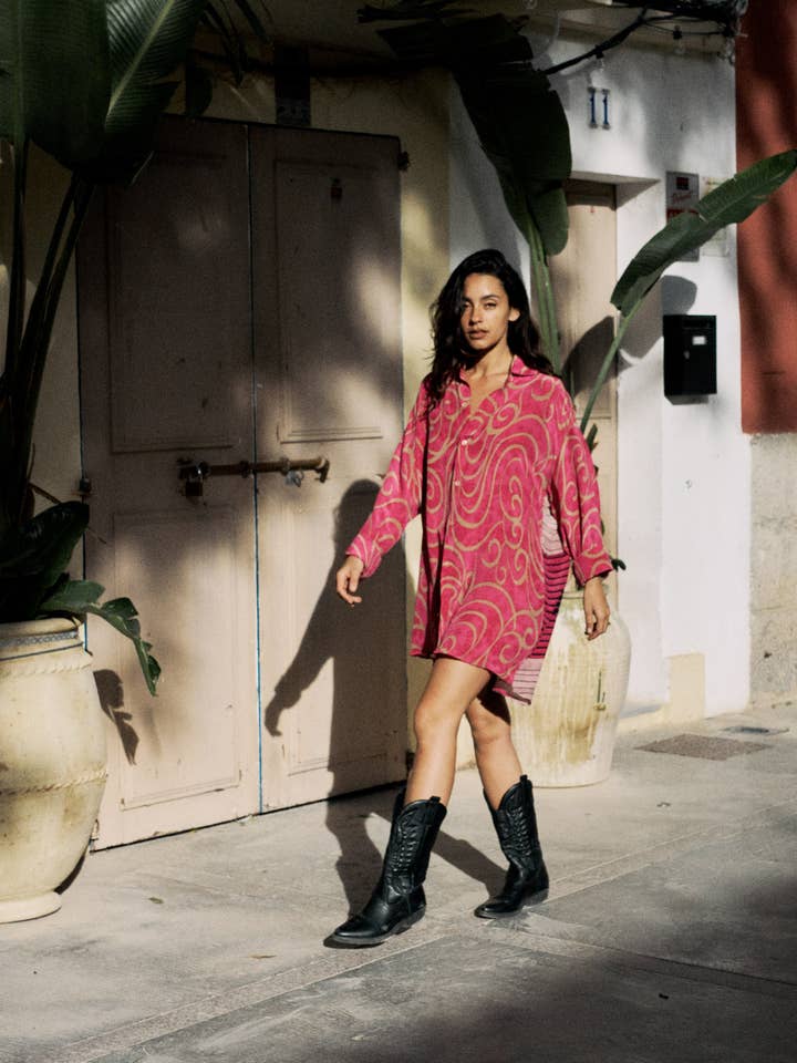 Pojkvänsskjorta - Kärlek för wholesale av Sun Child