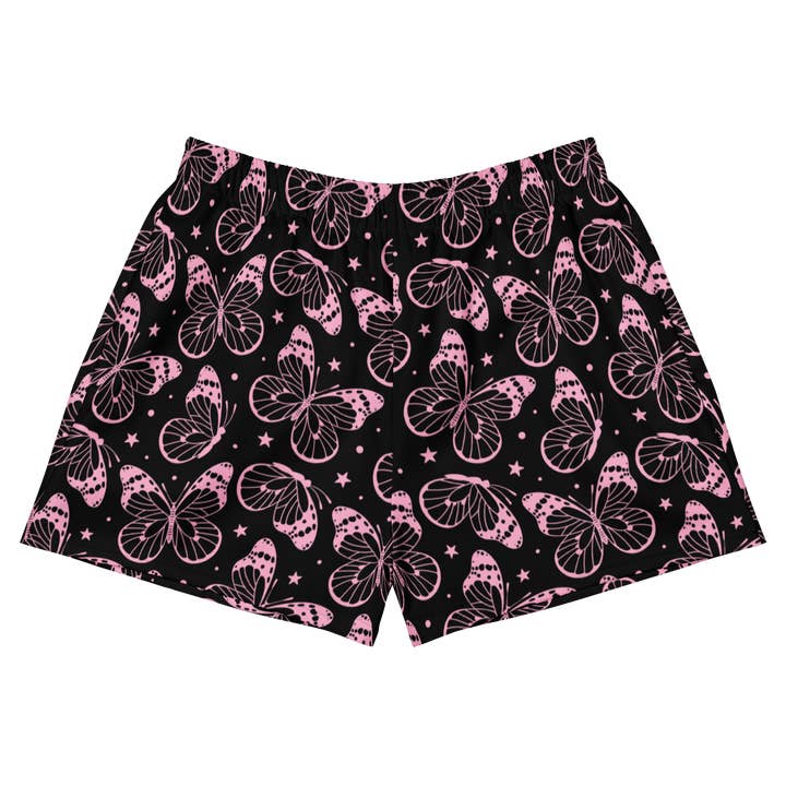 Je bent mijn vlinder Y2K uniseks ongevoerde zwembroek voor wholesale door Goth Cloth Co.