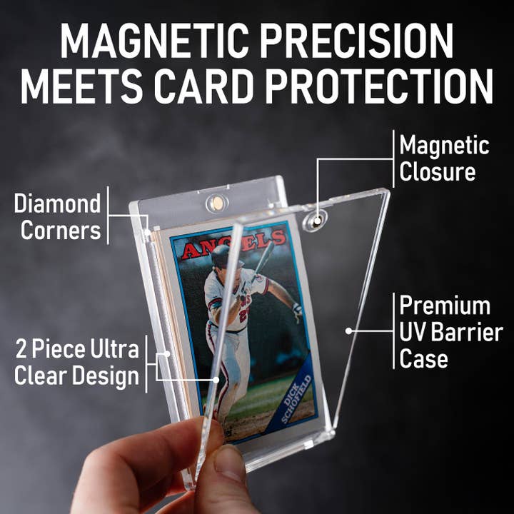 Invested Alliance LLC - Wholesale Playing Cards - 130PT - 25 Pack Premium Magnetic Card Holder