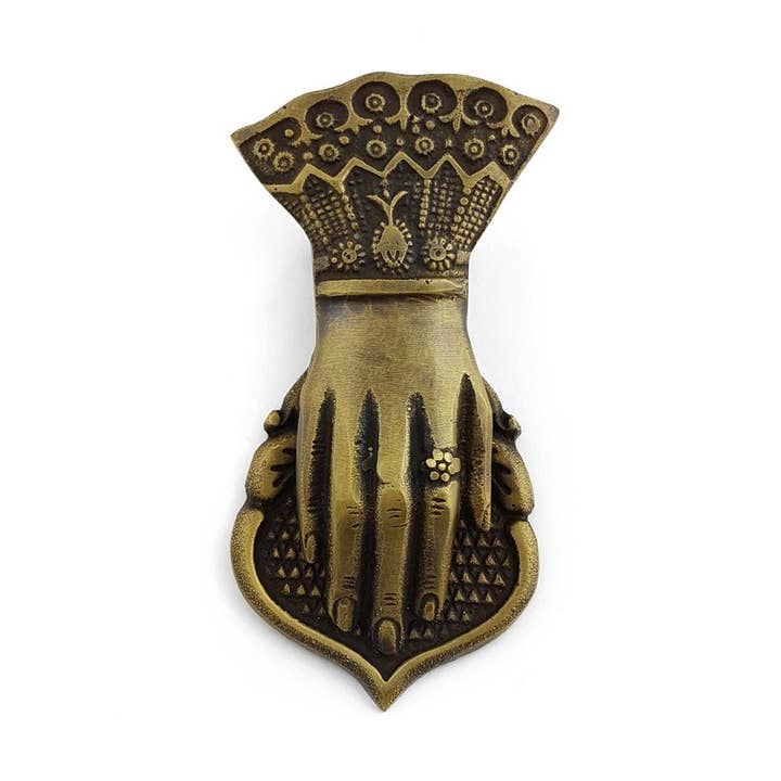 Clip de mano de latón macizo para papel 13 x 6 x 4 cm - Oro / Antiguo para venta al por mayor de FERN