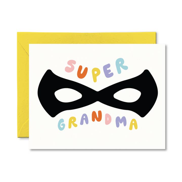 Super Grandma Card for wholesale by Pretty by Her