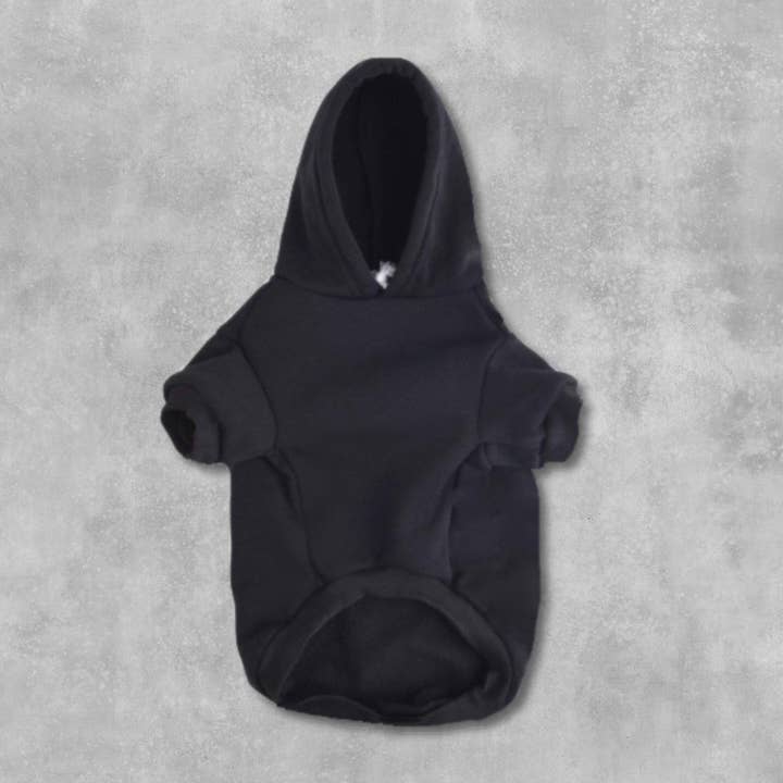 The Honest Dog Company - Wholesale Pet Hoodie - Dog - Custom One Color Text or Graphic Dog Hoodie