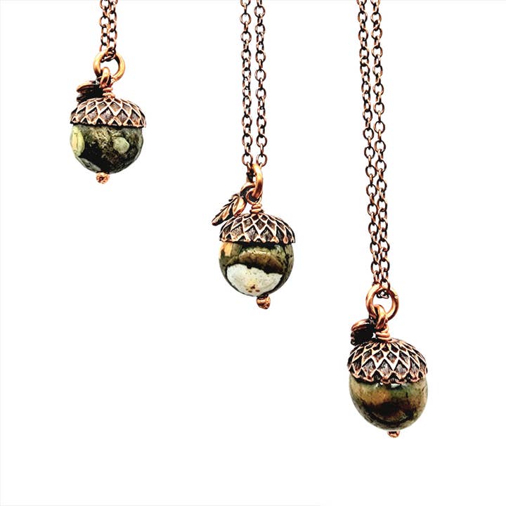 Collana di Ghianda - Riolite per la vendita all'ingrosso da parte di MergingMetals