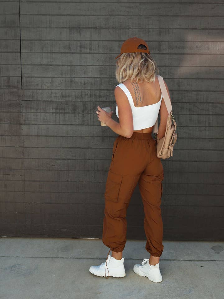 Revella The Label - Wholesale Broek - Dames - Nova Cargobroek met elastische taille6