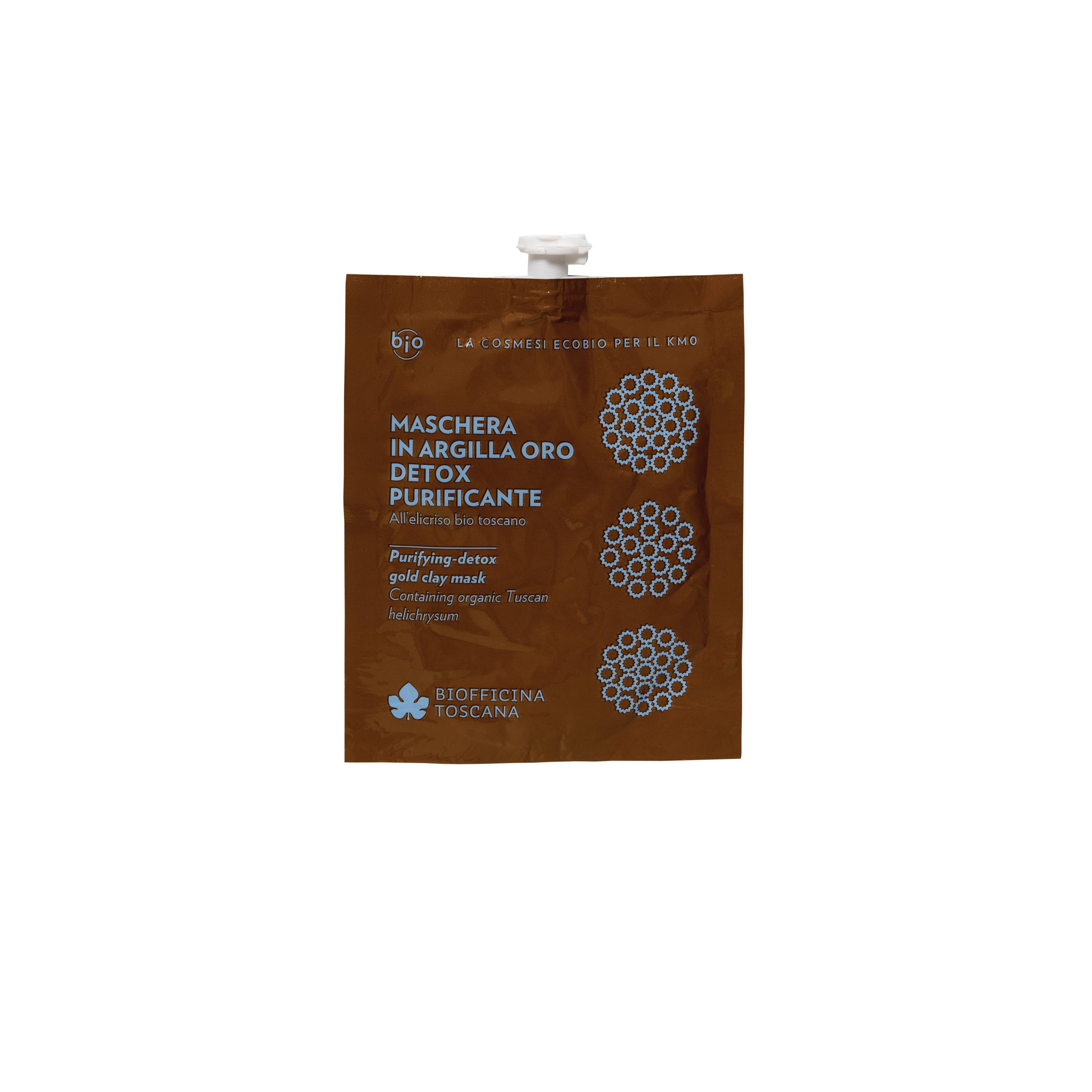 Biofficina Toscana - Wholesale Skincare Face Mask - Purifying-Detox Gold Clay Mask0