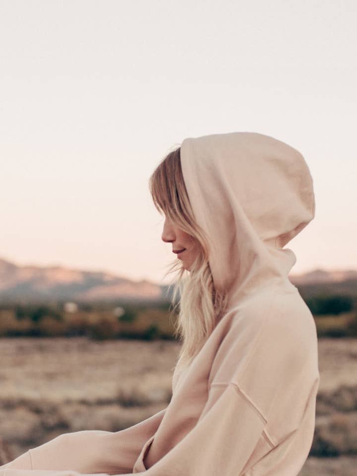 Graceful District - Wholesale Hoodie - Women's - Almond Chateau Hoodie6