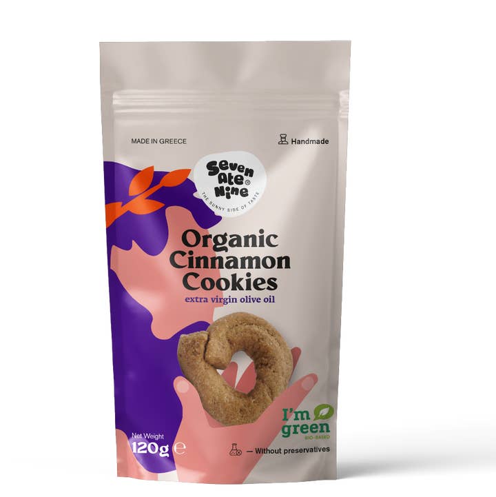 Organic Cinnamon Cookies for wholesale by 7ate9
