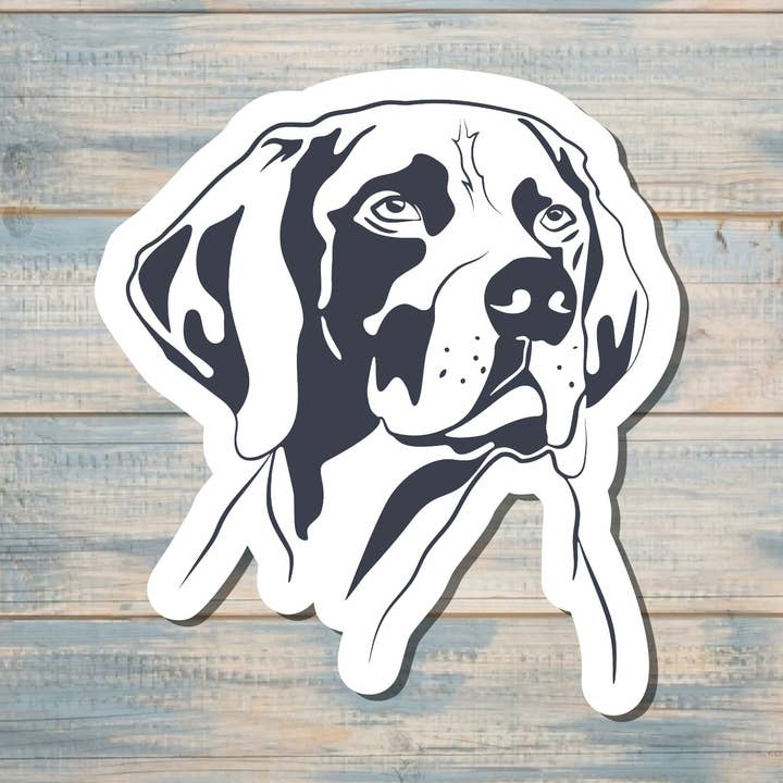 German Shorthaired Pointer Dog Sticker |Sticker or Magnet for wholesale by Handmade by Marlayna