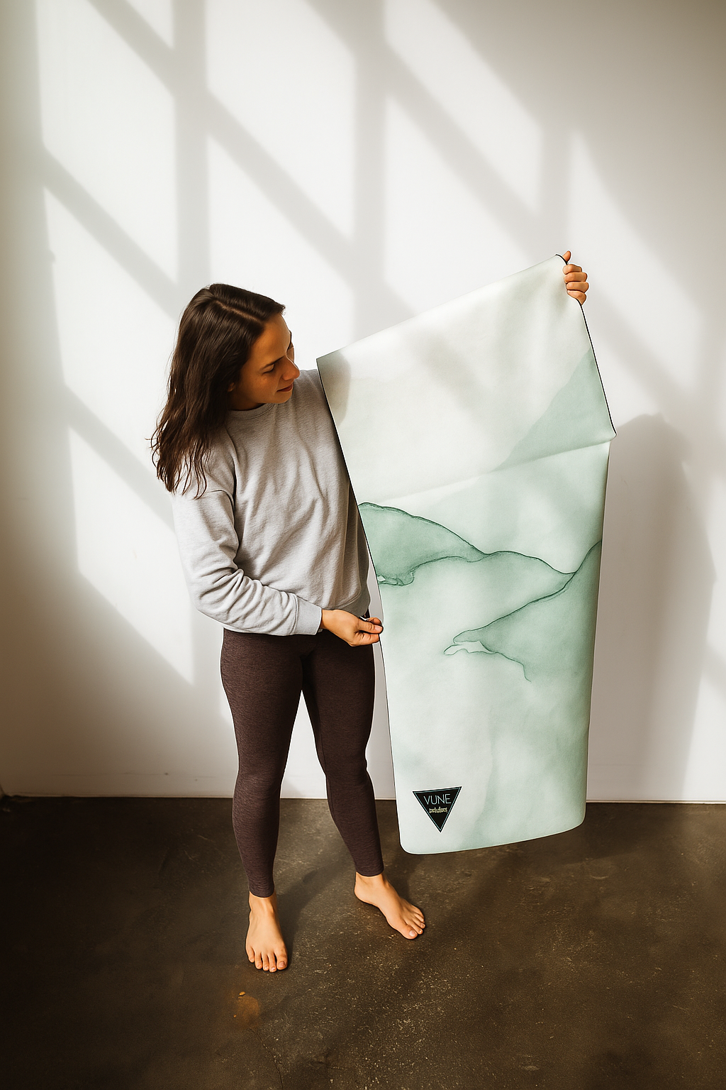 Yune Yoga - Wholesale Yoga Mat - Greenland Foldable Travel Yoga Mat – 2mm Lightweight, Non-Slip, Eco-Friendly Mat for On-the-Go Practice | Yune Yoga0