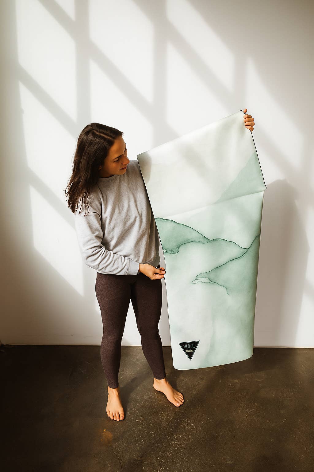 Yune Yoga - Wholesale Yoga Mat - Greenland Foldable Travel Yoga Mat – 2mm Lightweight, Non-Slip, Eco-Friendly Mat for On-the-Go Practice | Yune Yoga