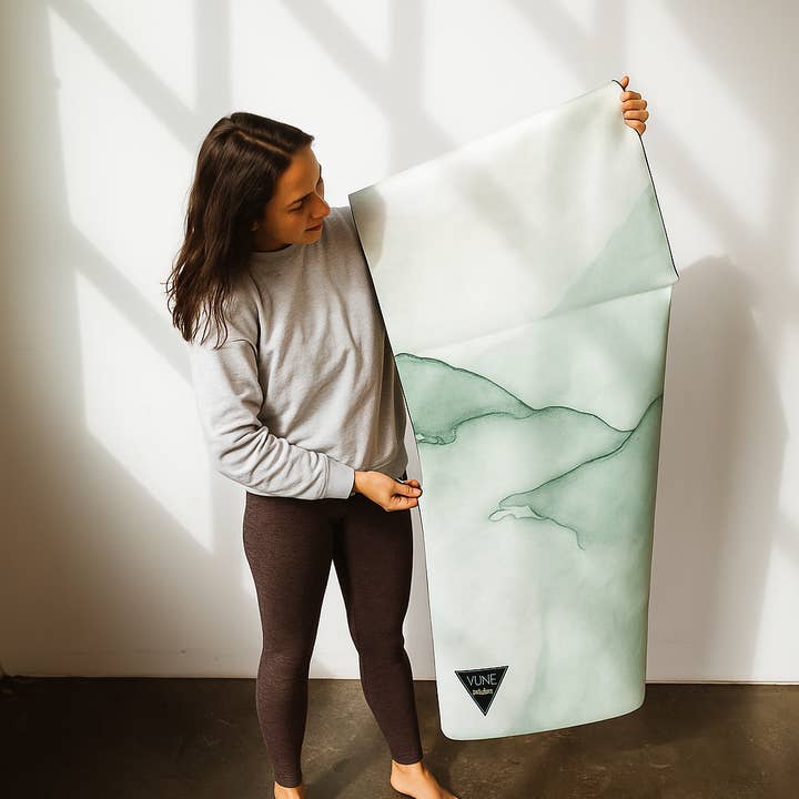 Yune Yoga - Wholesale Yoga Mat - Greenland Foldable Travel Yoga Mat – 2mm Lightweight, Non-Slip, Eco-Friendly Mat for On-the-Go Practice | Yune Yoga0