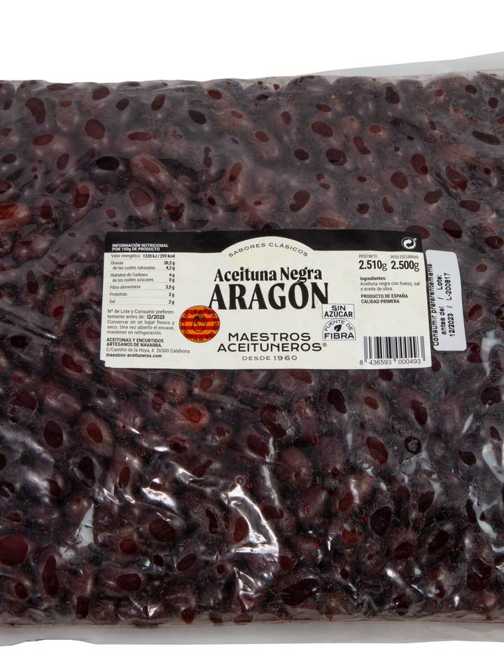 Aragon Black Olive voor wholesale door MAESTROS ACEITUNEROS