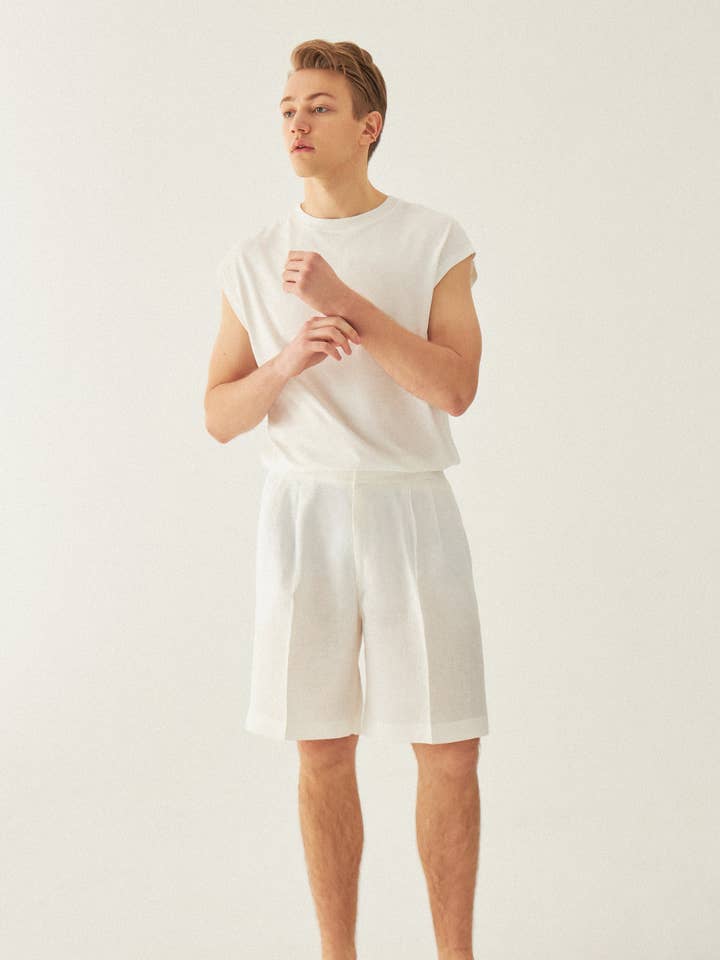 Calção Ames Midi por atacado de Le Cle