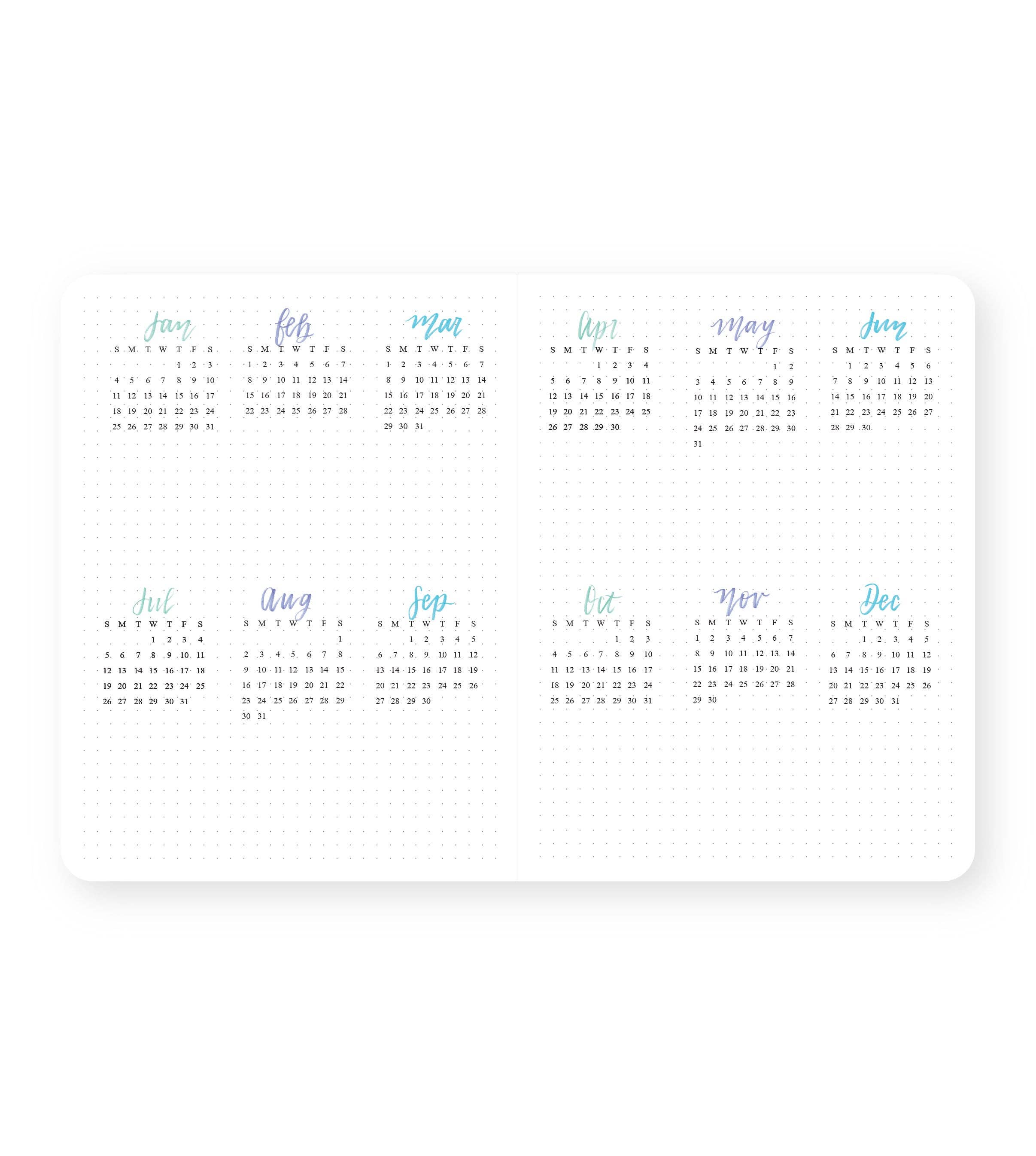 Linda Tong Planners - Wholesale Planner - 2026 Monthly Planner Bows13