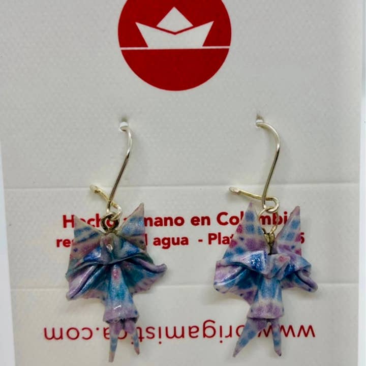 L'éco maison décoration - Wholesale Dangle Earrings - Origami Fairy Earrings7