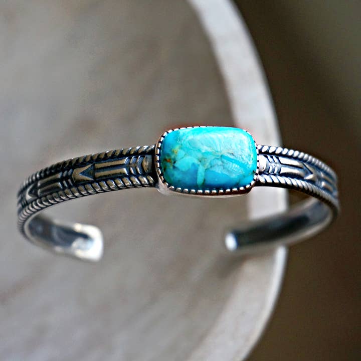 Sowell Jewelry - Wholesale Cuff Bracelet - Abha Turquoise Bracelet