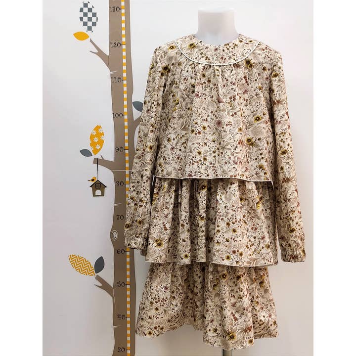 Vestido de ceremonia de niña Savana por atacado de La Boutique de Kannela