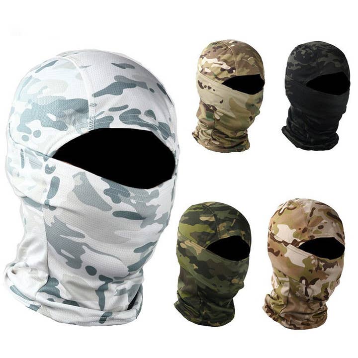 Ecovear - Wholesale Neck Gaiter/Snood - Unisex - Dual-Sided Tactical Mask Windproof Dustproof Neck Gaiter - Russian Camouflage30