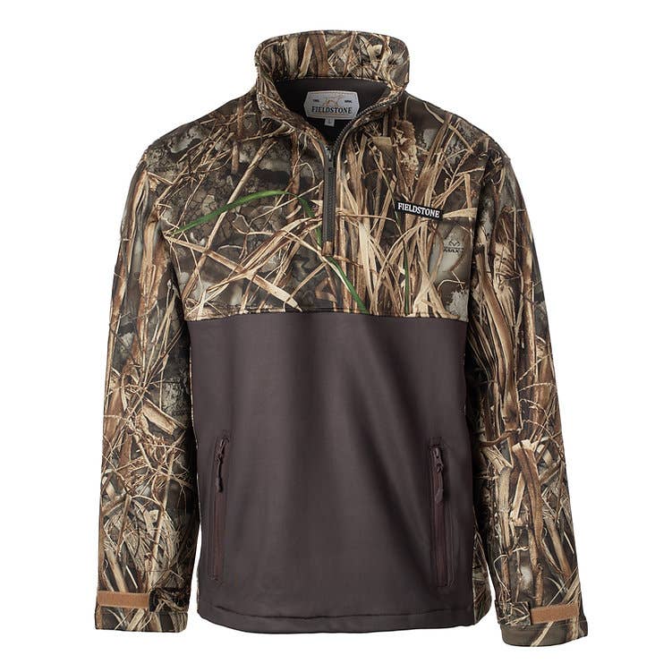 Fieldstone - Sporting Lifestyle Brand - Wholesale Sweatshirt - Men's - Realtree Marshland QTR Zip (789)0